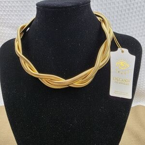 Eye Candy Los Angles 18k Gold Plated Necklace
